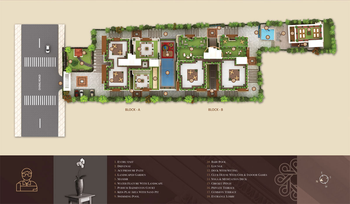 Prime Paradise floor plan layout